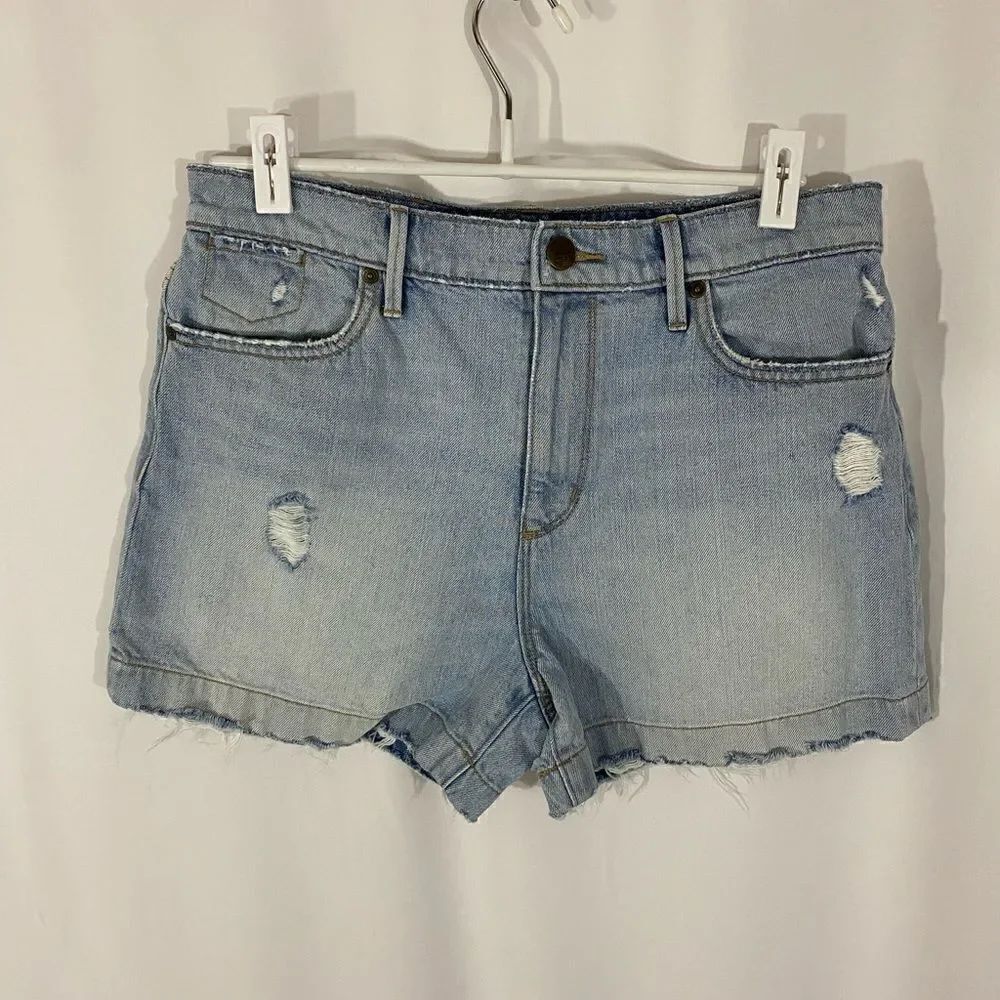 Loft Distressed Denim Shorts